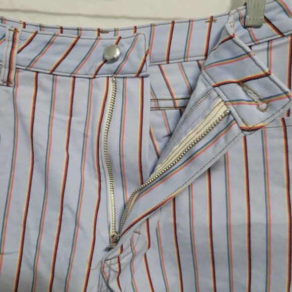 Eckhaus Latta Blue Striped Pants Size 29 - Picture 3 of 9